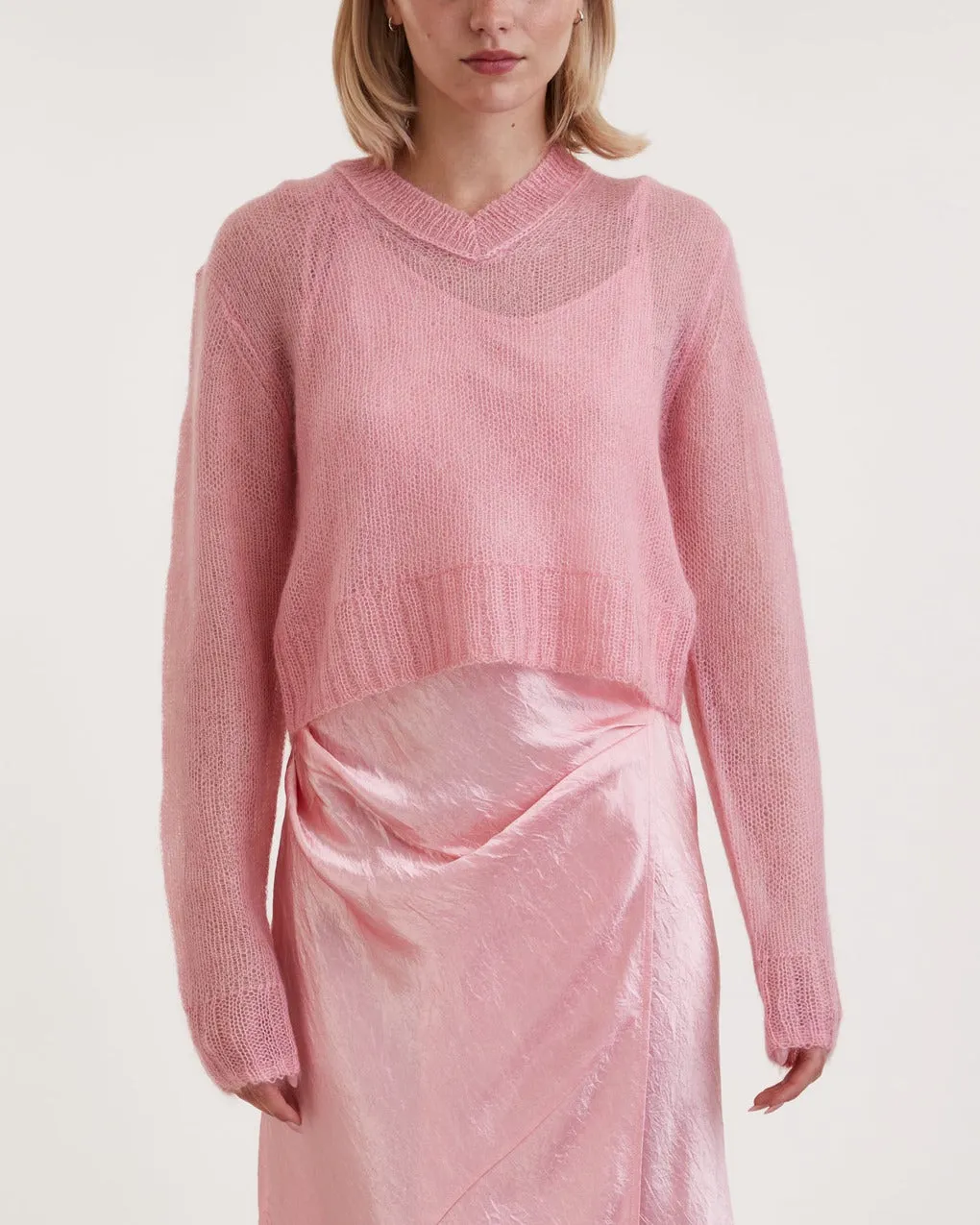 Acne Studios   Sweater Mohair  Pink 